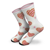 La Mas Concha Crew Socks